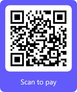 Scan to top up with Stripe